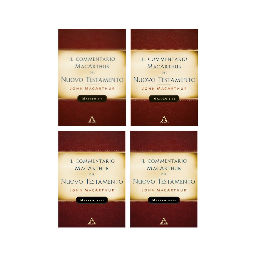 Set Vangelo di Matteo (4 Volumi) -40%
