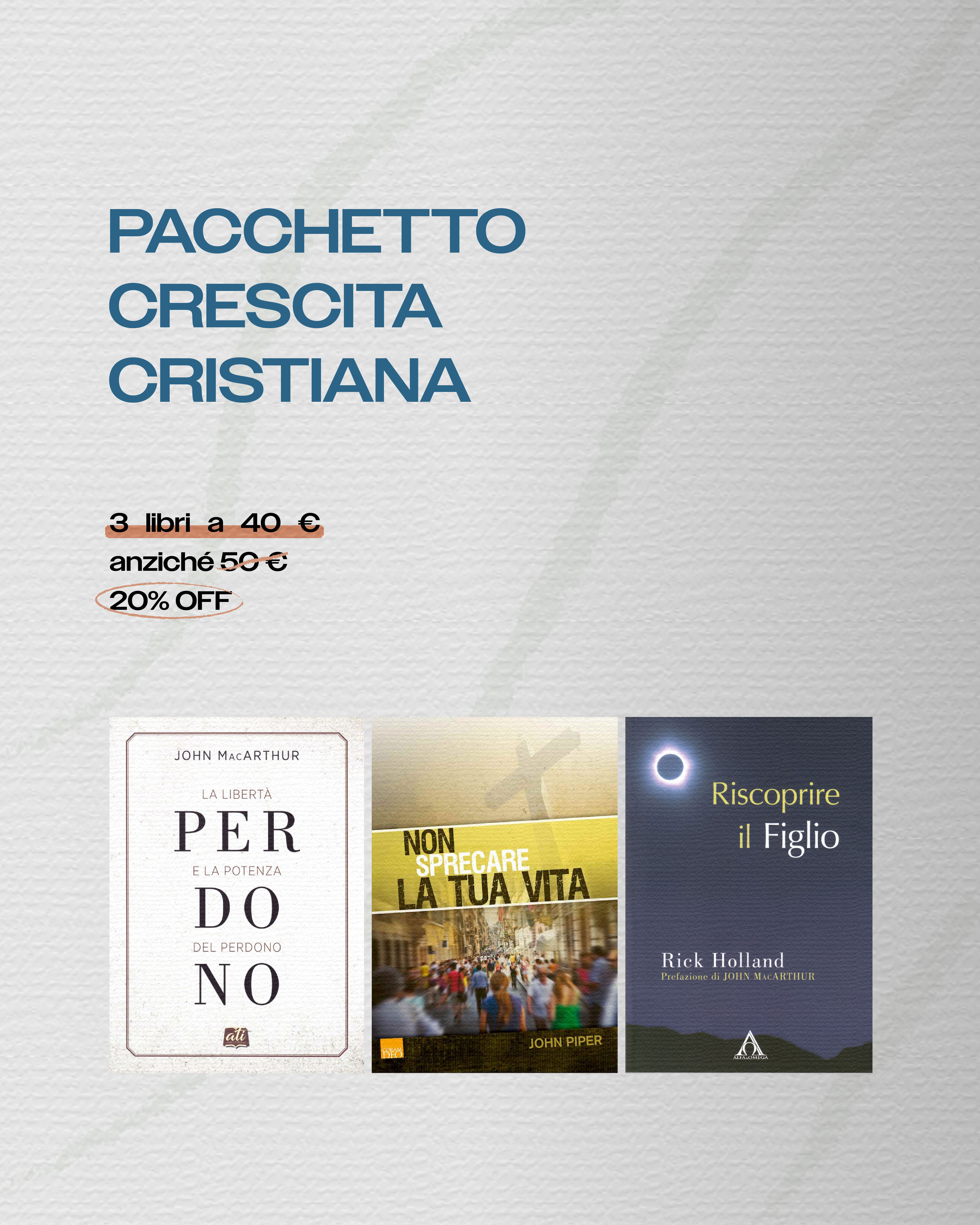 Pacchetto Crescita Cristiana