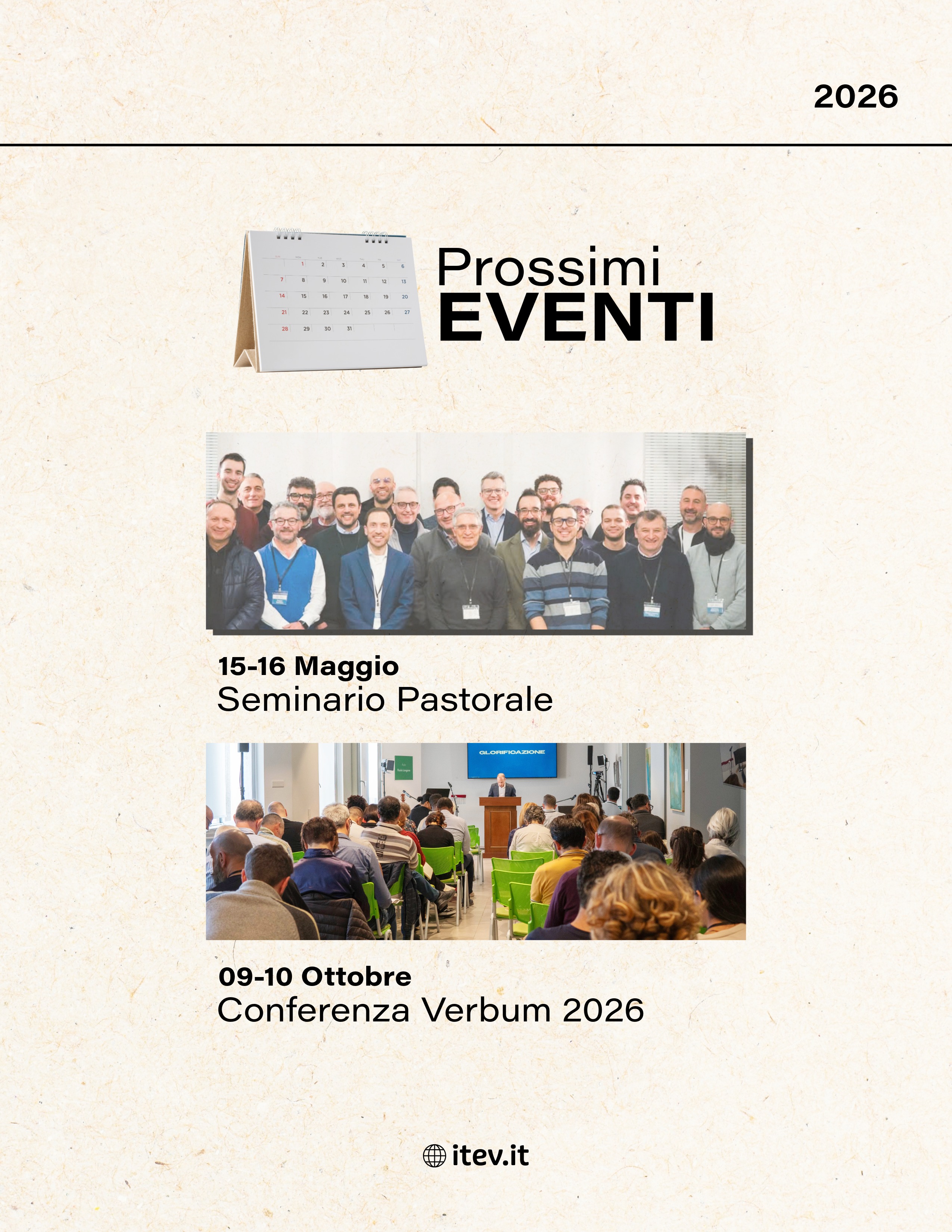 Prossimi eventi!