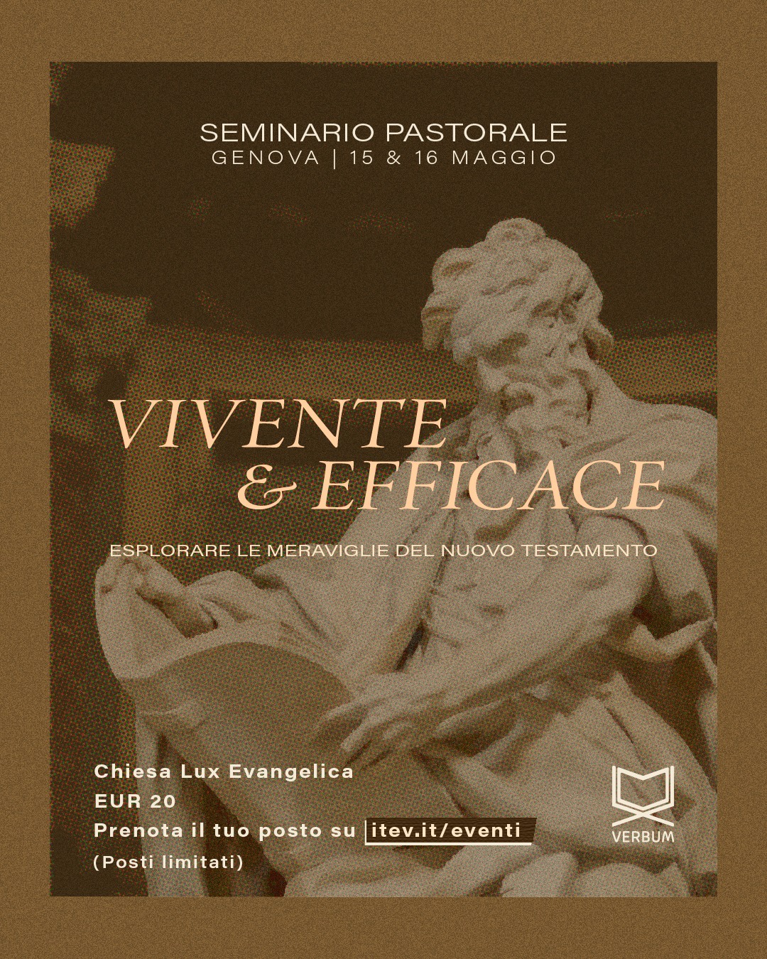 Iscriviti al prossimo Seminario Pastorale.